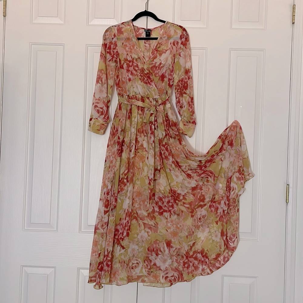 Floral maxi dress